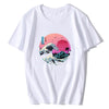 Sakura Retro Great Wave Shirt