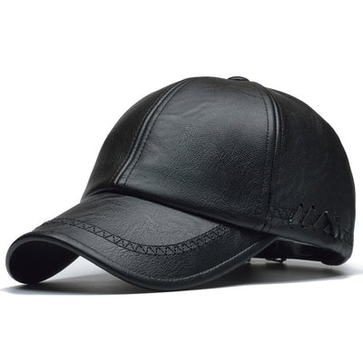 Kaba Leather Baseball Hat