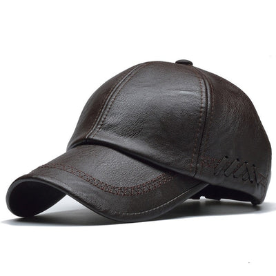 Kaba Leather Baseball Hat