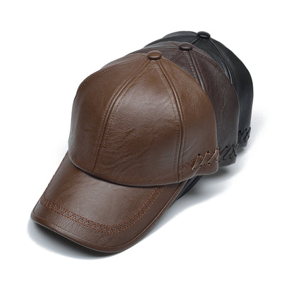 Kaba Leather Baseball Hat