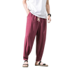Pantalones de salón de lino Jitsugen